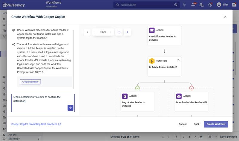 Pulseway-Automatisierung