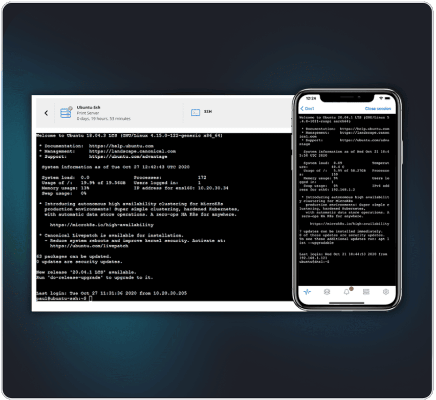 Built-In Remote Troubleshooting