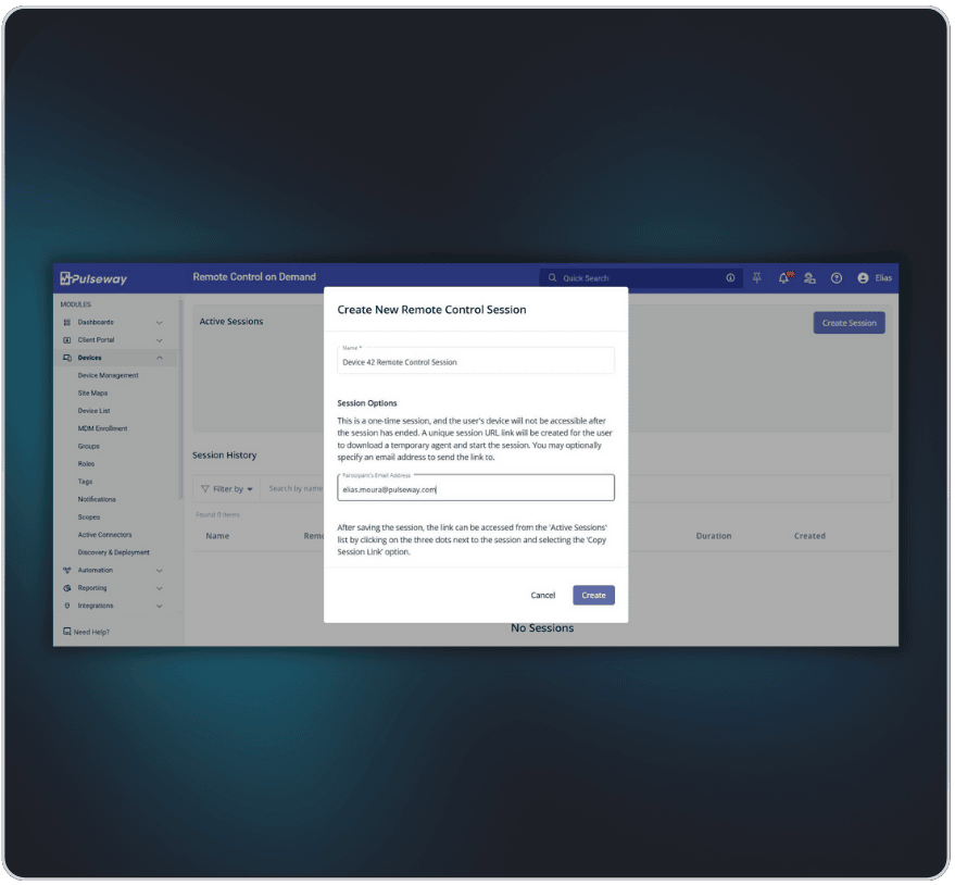 On-Demand Remote Access